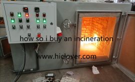 how so i buy an incineration