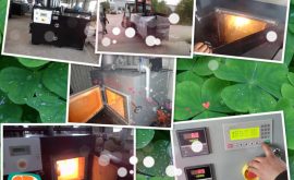 Model TS30 oil fired waste small incinerator 30kgs