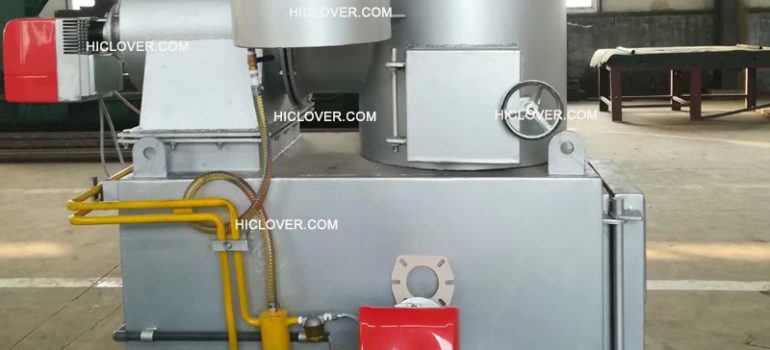 HICLOVER Incinerator mobile small With Wheel and Brake