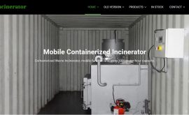 Waste Incinerator Capacity of 10 to 30 Tons / Day