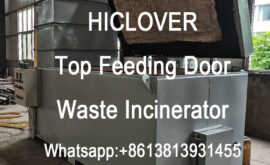 General waste incinerator with automated feeding system